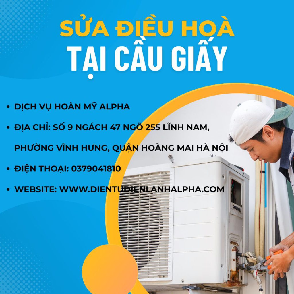 Sửa điều hòa tại Cầu Giấy