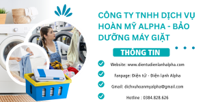 Bảo dưỡng máy giặt